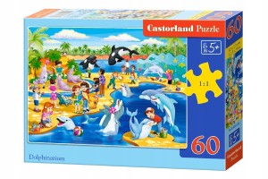 PUZZLE 60el. Delfinarium CASTORLAND B-066148