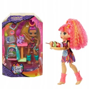 PREHISTORYCZNA LALKA CAVE CLUB EMBERLY ROARLAI RÓŻNE WZORY