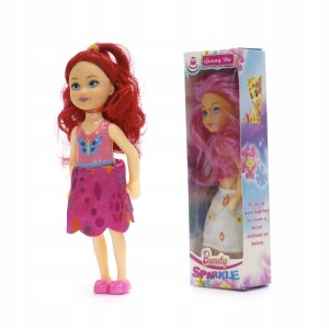 LALKA MODNIE UBRANA mini laleczka 13cm KOLORY