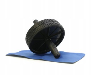 KÓŁKO ROLLER DO ĆWICZEŃ BRZUCHA wałek + MATA