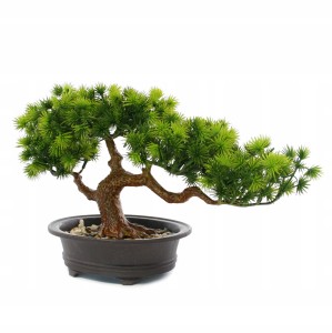 SZTUCZNE DRZEWKO BONSAI dekoracyjne 20cm DONICZKA