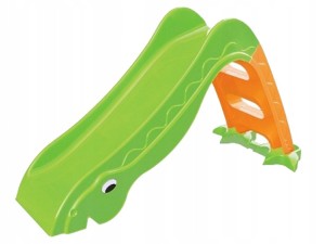 STABILNA ZJEŻDŻALNIA dla dzieci DINO ŚLIZGAWKA
