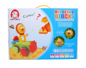EDUKACYJNE KLOCKI JEŻYKI duże elementy 88el