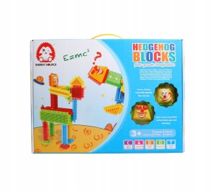 EDUKACYJNE KLOCKI JEŻYKI duże elementy 88el