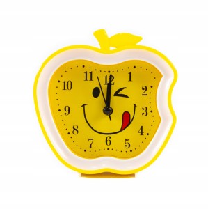 ZEGAR Z BUDZIKIEM JABŁKO EMOJI Różne Wzory