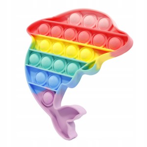 PUSH BUBBLE POP IT Delfin ANTYSTRES Bąbelki