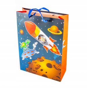TOREBKA PREZENTOWA KOSMOS 30x42cm Różne Wzory