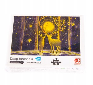 PUZZLE MINI 1000el. Łoś w głębi lasu