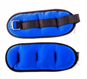 OBCIĄŻNIKI DO ĆWICZEŃ FITNESS 1KG 2x0,5 CIĘŻARKI