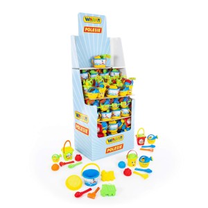 Zestaw do piaskownicy wiaderko sitko grabki