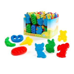 Zestaw 4 foremek do piasku