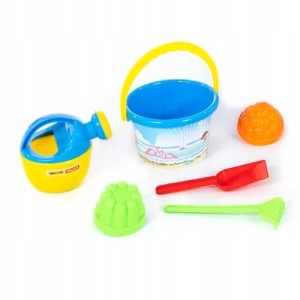 ZABAWKI DO PIASKOWNICY WIADERKO ŁOPATKA DO PIASKU