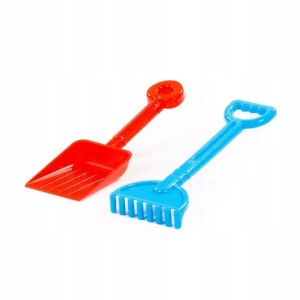 ZESTAW DO PIASKU PIASKOWNICY GRABKI ŁOPATKA 13CM