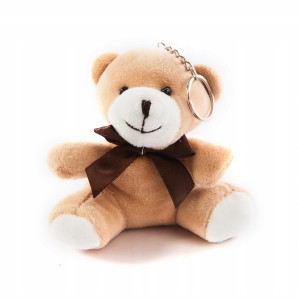 MIŚ PLUSZOWY BRELOK MASKOTKA 12CM RÓŻNE KOLORY