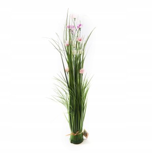 FEJKA GĘSTA SZTUCZNA TRAWA KWIATKI POLNE 65CM