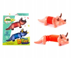 DINOZAUR FIGURKA ROZCIĄGLIWA POP TUBE SENSORYCZNA