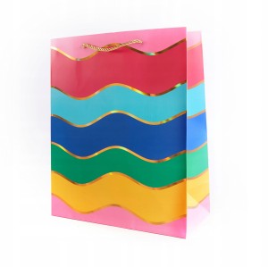 ELEGANCKA TOREBKA NA PREZENTY 26x32CM RÓŻNE WZORY
