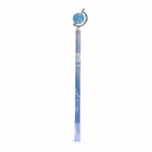 DŁUGOPIS KOSMOS globus planeta CIENKOPIS SZKOLNY
