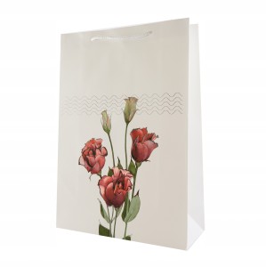 RÓŻE TOREBKA NA PREZENTY 31x44CM RÓŻNE KOLORY