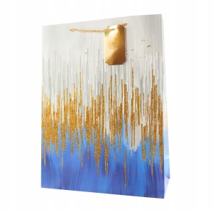 TORBA PREZENTOWA BROKAT 30x40CM RÓŻNE WZORY