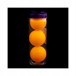 PIŁKI DO PING PONGA W TUBIE 40MM 3SZT RÓŻNE KOLORY