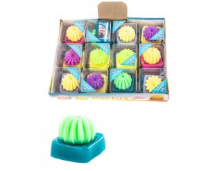 KAKTUS SQUISHY MINI GNIOTEK RÓŻNE KOLORY