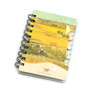 VAN GOGH ARTYSTYCZNY NOTES KOŁOWY RÓŻNE WZORY
