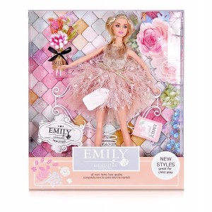 EMILY LALKA W SUKIENCE WIECZOROWA KREACJA