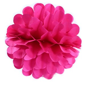 ROZETA PAPIEROWA POMPON 25CM BIBUŁA RÓŻNE KOLORY