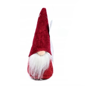 ŚWIĄTECZNY SKRZAT SIEDZĄCY KRASNAL 18CM PREZENT ŚWIĘTA RÓŻNE KOLORY