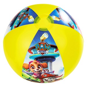 PIŁKA DMUCHANA PLAŻOWA PSI PATROL CHASE SKYE MARSHALL ZABAWKA DO WODY 29CM
