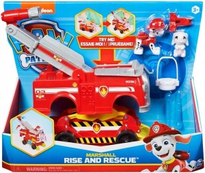 PSI PATROL RISE AND RESCUE POJAZD Z FIGURKĄ CHASE MARSHALL RÓŻNE WZORY