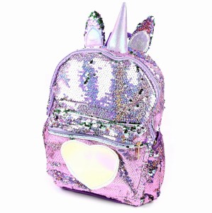 PLECAK DLA PRZEDSZKOLAKA SZKOLNY JEDNOROŻEC UNICORN Z CEKINAMI RÓŻNE KOLORY