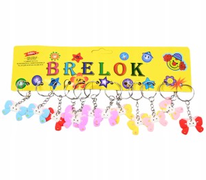 BRELOK DO KLUCZY MOTYLKI ZAWIESZKA DO PLECAKA PREZENT DLA DZIECI 12SZT
