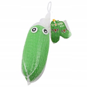 OGÓREK ZIELONY GNIOTEK ANTYSTRESOWY SQUISHY SENSORYCZNA ZABAWKA DLA DZIECI