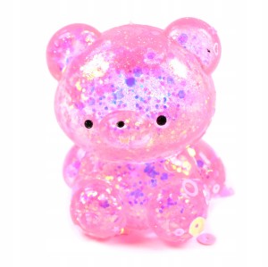 GNIOTEK ANTYSTRESOWY GALAXY MIŚ BROKATOWY SQUISHY SENSORYCZNA ZABAWKA