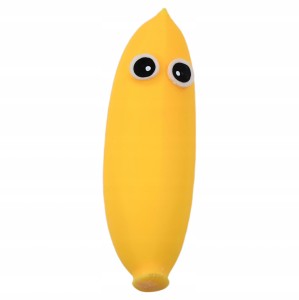 BANAN ŻÓŁTY GNIOTEK ANTYSTRESOWY SQUISHY SENSORYCZNA ZABAWKA