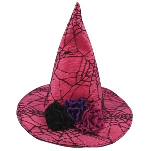 CZAROWNICA WIEDŹMA KAPELUSZ HALLOWEEN ROZMIAR UNIWERSALNY RÓŻNE KOLORY