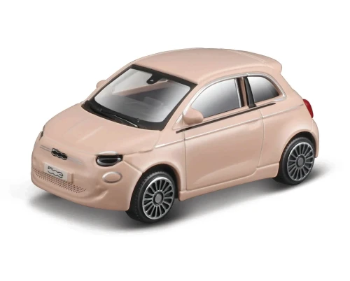Bburago Fiat 500e 1:43 18-30456 rose gold