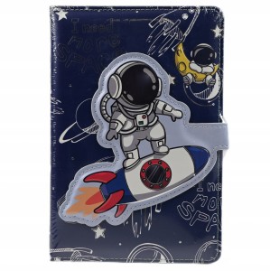 ZAMYKANY ZESZYT NOTES B6 PAMIĘTNIK DLA DZIECI KOSMOS ASTRONAUTA RÓŻNE WZORY