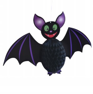NIETOPERZ WISZĄCY 3D STRASZNA DEKORACJA HALLOWEEN IMPREZA OZDOBA