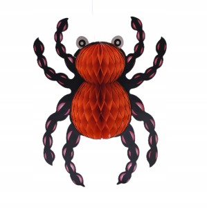 PAJĄK WISZĄCY 3D STRASZNA DEKORACJA HALLOWEEN IMPREZA OZDOBA