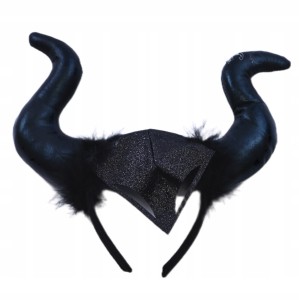 OPASKA ROGI CZAROWNICA MALEFICENT HALLOWEEN STRÓJ PRZEBRANIE DEMON