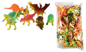 MINI FIGURKI DINOZAURY DUŻY ZESTAW FIGUREK 0,5KG