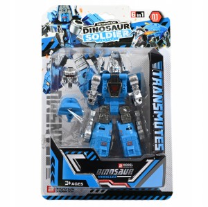 ROBOT DINOZAUR FIGURKA 2W1 SZYBKA TRANSFORMACJA RÓŻNE KOLORY