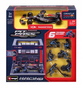 BOKS GARAŻOWY PIT LANE BOLID F1 Red Bull RB20 Perez BBURAGO 18-38453