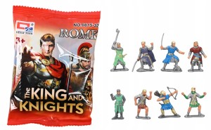 TOREBKA NIESPODZIANKA RYCERZE FIGURKI STAROŻYTNA ARMIA IMPERIUM RZYMSKIE