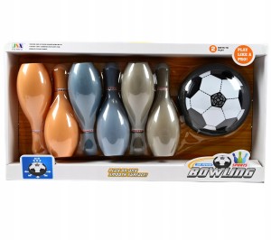 LATAJĄCA PIŁKA LED HOVER BALL KRĘGLE ZESTAW DO GRY PIŁKA NOŻNA