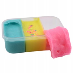 SLIME PIANKA GLUTEK MASA PLASTYCZNA SENSORYCZNA ZABAWKA RÓŻNE KOLORY