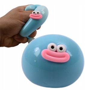 GNIOTEK ANTYSTRESOWY SQUISHY SENSORYCZNA ZABAWKA PIŁKA BUŹKA RÓŻNE KOLORY